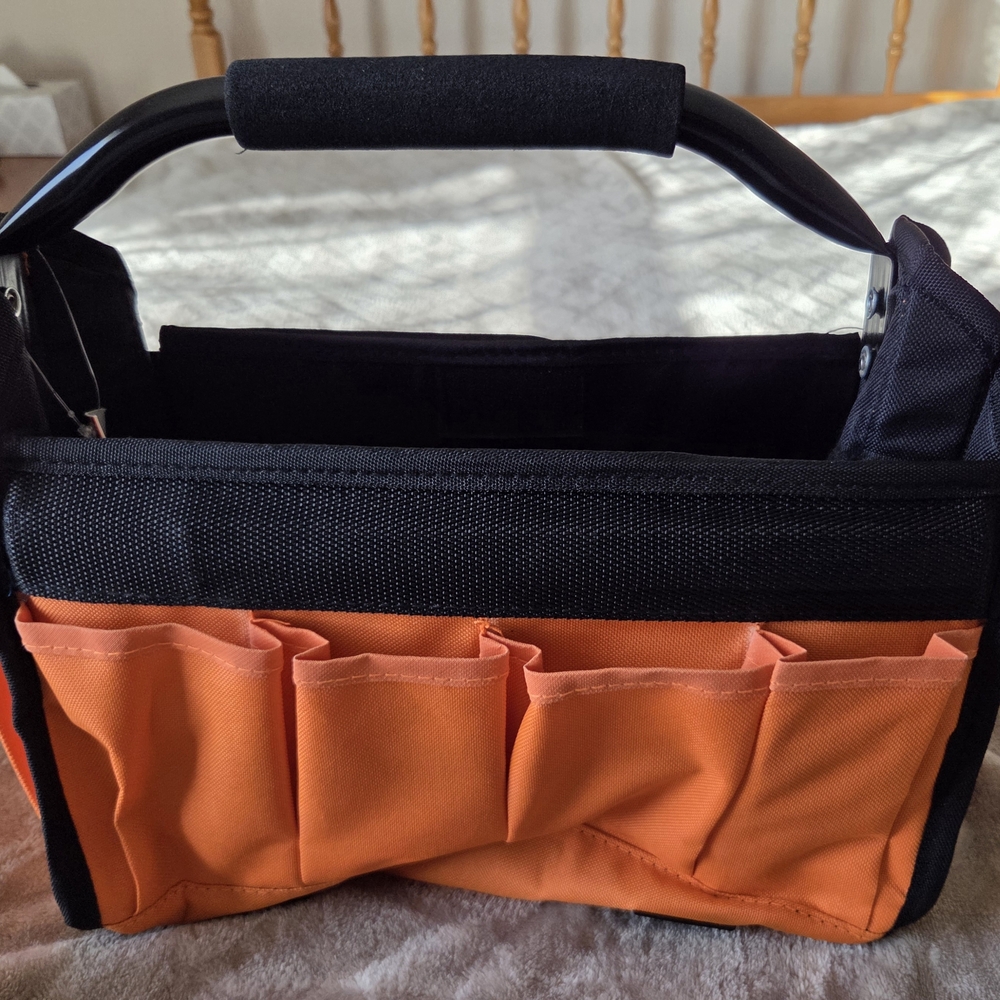 Black and Orange Tool Bag